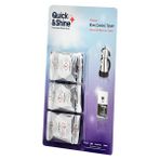 Quick&Shine Su Isıtıcıları Kahve Makineleri ve Elektrikli Ev Aletleri Kireç Çözücü Tablet Temizlik