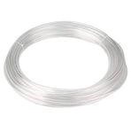 Quickun Hava Kompresörü Bağlantısı veya Sıvı Transferi için Pnömatik Boru 6mm x 4mm PU Poliüretan Boru Hava Hortumu Hattı (Şeffaf 32ft/10Metre)