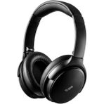 Quietplus 71 Anc Gürültü Engelleme 30 Saat Oynatma Süresi Rahat ve Ayarlanabilir Bluetooth Kulak Üstü Kulaklık Siyah