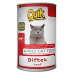 Quik 415 GR Biftekli Konserve Kedi Maması