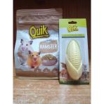 Quik Hamster Yemi 500 Gr+Quik Kemirgen Kalsiyumu Mısır