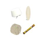 Quik Mineral Blok-Kalsiyum Blok-Ballı Kraker-Mürekkep Balığı (Kalamar) Kemiği 7-8cm ve Tutacak