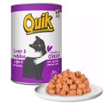 Quik Tavşanlı Ciğerli Yetişkin Kedi Konserve 415 Gr