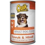 Quik Tavuk ve Hindili Yetişkin Konserve 415 gr Köpek Maması