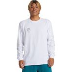 Quiksilver Alex Kopps Can Ls Beyaz Erkek T-shirt