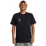 Quiksilver Alex Kopps Erkek Siyah Yuvarlak Yaka Tişört, M, AQYZT09596-10010