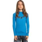 Quiksilver All Time Uv Korumalı Uzun Kollu Çocuk Mayosu EQBWR03213-BLUE - 12 Yaş