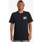 Quiksilver AQYZT09540-10010 Hurrıcane Or Hıppıe Moe Siyah Erkek T-shirt