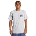 Quiksilver AQYZT09540-SCVW Hurricane Or Hippie Moe Erkek Gri Günlük Stil T-Shirt