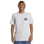 Quiksilver AQYZT09540-SCVW Hurricane Or Hippie Moe Erkek Gri Günlük Stil T-Shirt