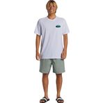 Quiksilver AQYZT09541 Stay Peaceful Moe Beyaz Erkek T-shirt