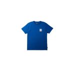 Quiksilver AQYZT09545-12227 Chrome Logo SS STN Mavi Erkek T-shirt