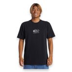 Quiksilver Aqyzt09545 Chrome Logo Ss Stn Siyah Erkek T-Shirt