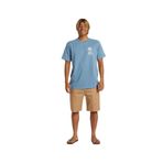 Quiksilver AQYZT09562-W12 Tropical Breeze Mavi Günlük Stil Erkek T-Shirt