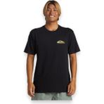 Quiksilver AQYZT09563-10010 Step Up Mor Siyah Günlük Stil Erkek T-Shirt