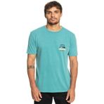 Quiksilver Arts In Palm Tişört, m, EQYZT07249-BLZ0, Mavi, Erkek