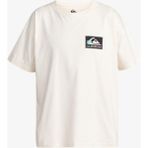 Quiksilver Back Flash Ss Erkek T-Shirt - Krem