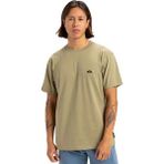 Quiksilver Basic Young Erkek Tişört - Haki - XS
