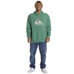 Quiksilver Big Logo Hoodie Siyah Erkek Sweatshirt