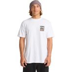 Quiksilver Billabong Stamp Ss Erkek Beyaz Tişört - standart