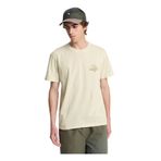 Quiksilver BLISS POINT Bej Bisiklet Yaka Normal Baskılı Erkek T-Shirt
