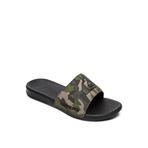 Quiksilver Bright Coast Sl M Sndl Xgck Kamuflaj Desenli Haki Siyah Erkek Terlik