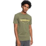 Quiksilver Check On It Erkek Yeşil Tişört - Haki