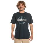 Quiksilver Circle Up Ss erkek bluzu, Deniz Mavisi Blazer., L