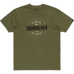 Quiksilver Circle Up Yeşil Erkek T-shirt