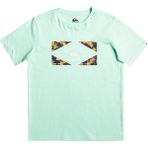 Quiksilver Circledline B Erkek Çocuk Renkli Tişört - Mint - 14 Yaş