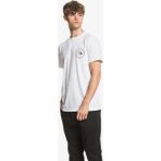 Quiksilver Closecallss Erkek T-Shirt - XS - Beyaz