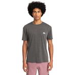 Quiksilver Coastal Run Erkek Kısa Kollu T-Shirt Antrasit Melanj XL
