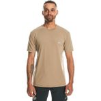 Quiksilver Coastal Run Erkek Tişört - 2XL - Vizon