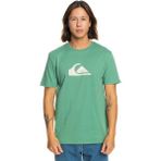 Quiksilver Comp Logo Erkek Tişört - Yeşil - XL