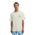 Quiksilver CURVE PALM T-Shirt, L, 5003368690, Bej, Erkek