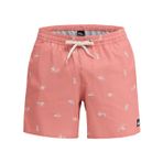 Quiksilver Deniz Şortu Stretch Printed Volley 16", S, EQYJV04217, Desert Sand, Erkek