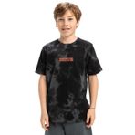Quiksilver Desenli Erkek Çocuk T-Shirt, 8 Yaş, 5003274507, Siyah, Erkek Çocuk