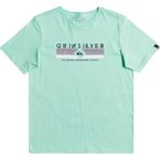 Quiksilver Distant Shores Erkek Çocuk Yeşil Tişört - 12 Yaş - Mint