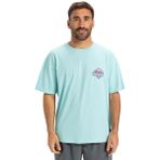 Quiksilver EGYZT08023-AQSK Gh Qs Crystal Jet Mavi Günlük Stil Erkek T-shirt