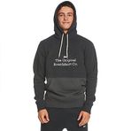 Quiksilver EQYFT04859 Siyah Emboss Hoodie Black Erkek Polar