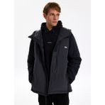 Quiksilver EQYJK04092NOMAD JACKET Gri Erkek Regular Fit Spor Mont