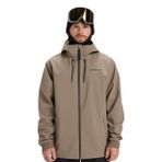 Quiksilver EQYJK04185-LIVE FOR THE DREAM Kahverengi Erkek Waterproof Spor Mont