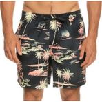 Quiksilver EQYJV04002 Mix 17 M Jamv Volley Siyah Erkek Şort