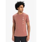 Quiksilver EQYKT04372 COASTAL RUN SS Bordo Bisiklet Yaka Düz Erkek T-Shirt