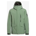 Quiksilver EQYTJ03266-GNB0 Yeşil Mission Solid Erkek Snowboard Kayak Montu