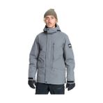 Quiksilver EQYTJ03266-SJE0 Mission Soli JK M SNJT Gri Erkek Outdoor Ceket