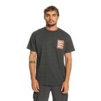 Quiksilver EQYZT07205 Warped Patterns Koyu Gri Erkek T-shirt