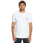 Quiksilver EQYZT07224-WBB0 Warpedframes M Tees Beyaz Erkek T-shirt