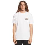 Quiksilver EQYZT07231-WBB0 Retrofade M Erkek Çok Renkli Günlük Stil T-Shirt