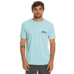 Quiksilver EQYZT07252-BGC0 Pastime Paradise Mavi Bisiklet Yaka Erkek T-shirt